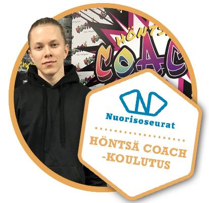 Höntsä coach -koulutus -merkki