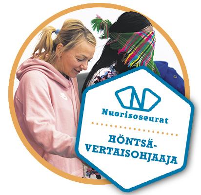 Höntsä-vertaisohjaaja -merkki