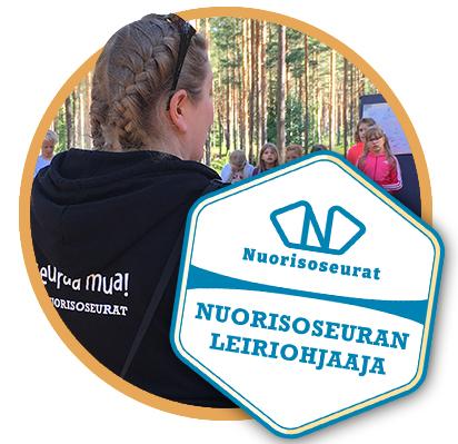 Nuorisoseuran leiriohjaaja -merkki