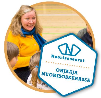Ohjaaja nuorisoseurassa -merkki
