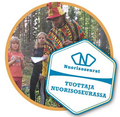 Tuottaja nuorisoseurassa -merkki